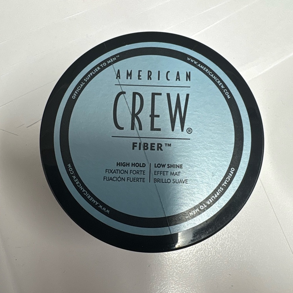 Fiber - High Hold, Low Shine Hair Styling Product - Black and Blue
